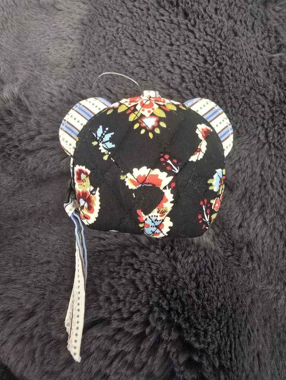 NWOT! Vera Bradley x Anthropologie Classic Mini Bear Bag Charm